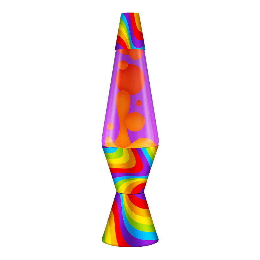 14.5" LAVA LAMP FLOWING COLOR BANDS Select 6-0028